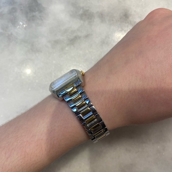 Ladies Bulova Quartz Two-Toned Watch - Picture 4 of 8